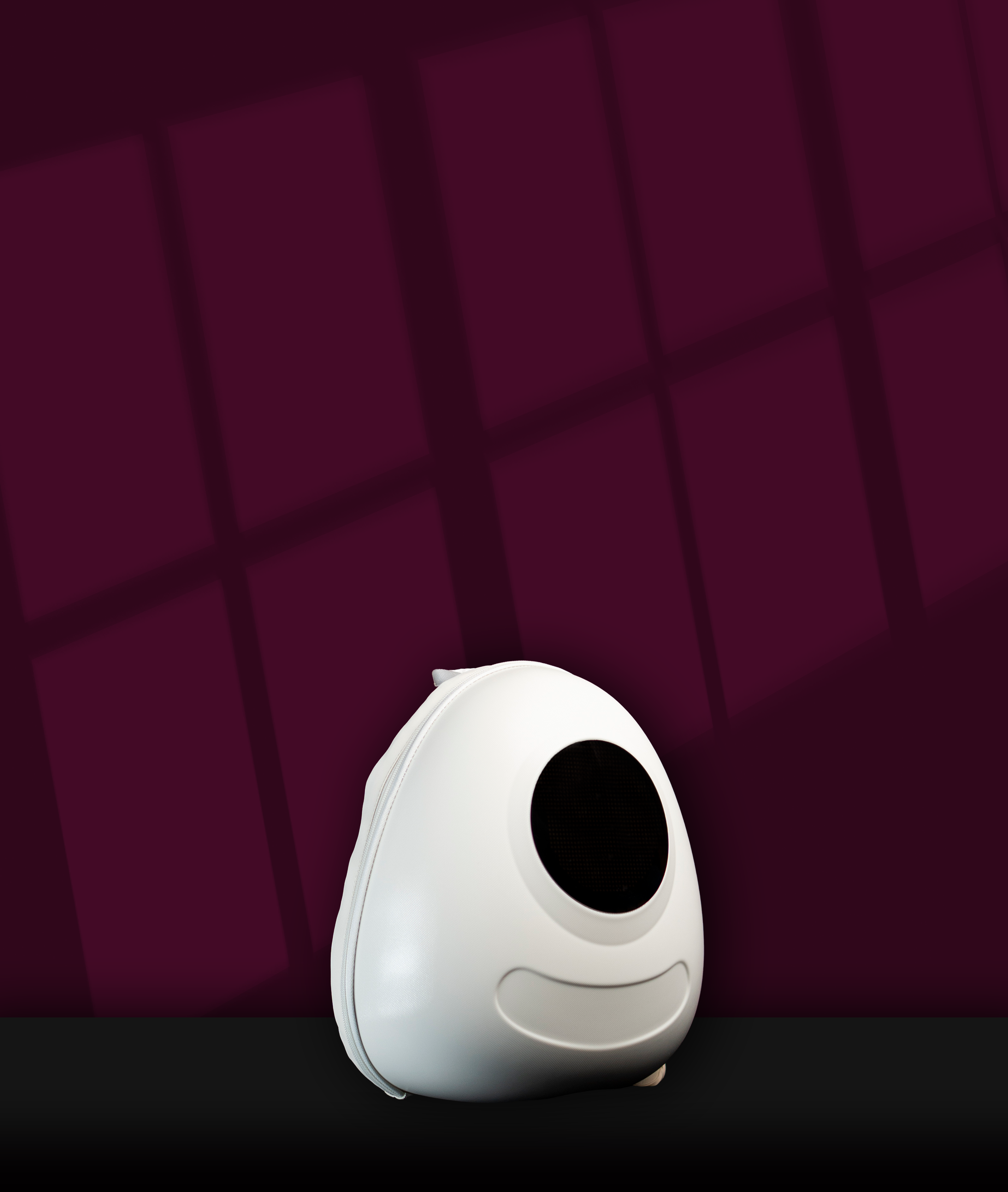 Ghiozdan Copii cu LED - Big Eyes Expresiv