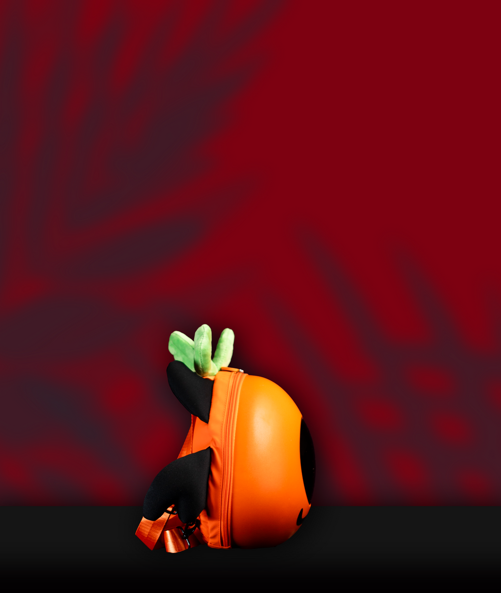 Ghiozdan Copii cu LED - Design Morcov Adorabil (Carrot)